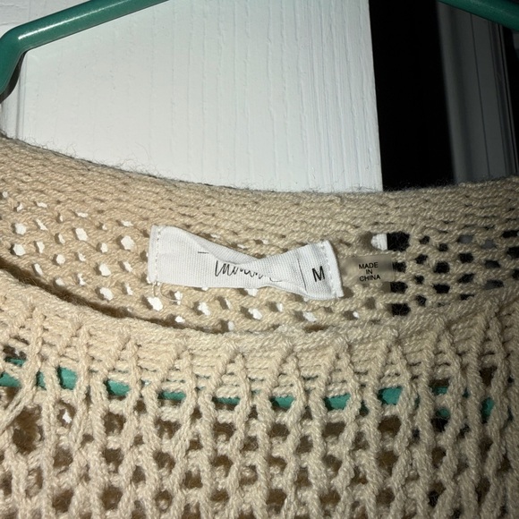 Talulah | Open Knit Women's Sweater, size M - Picture 2 of 2